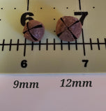 9mm Rusty Tin Bells 0.35 Inch Bag of 48