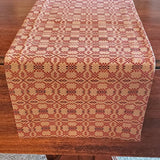 Colonial Primitive Kendall Red Table Runner 36"