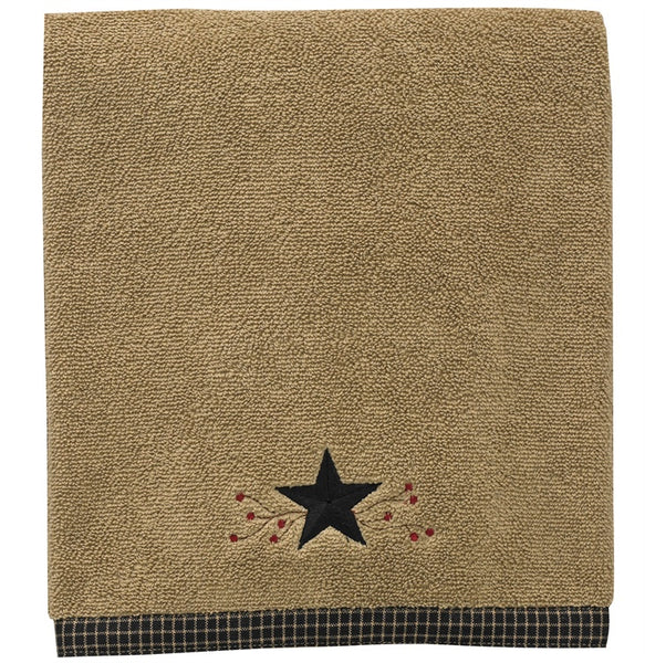 Star Vine Terry Bath Towel - BJS Country Charm