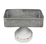 Country Farmhouse Galvanized Table Tray - BJS Country Charm