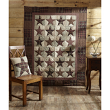 Country Western Abilene Star Quilted Throw - BJS Country Charm