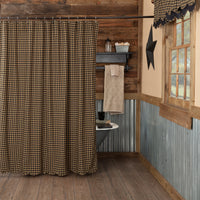 Country Primitive Shower Curtain
