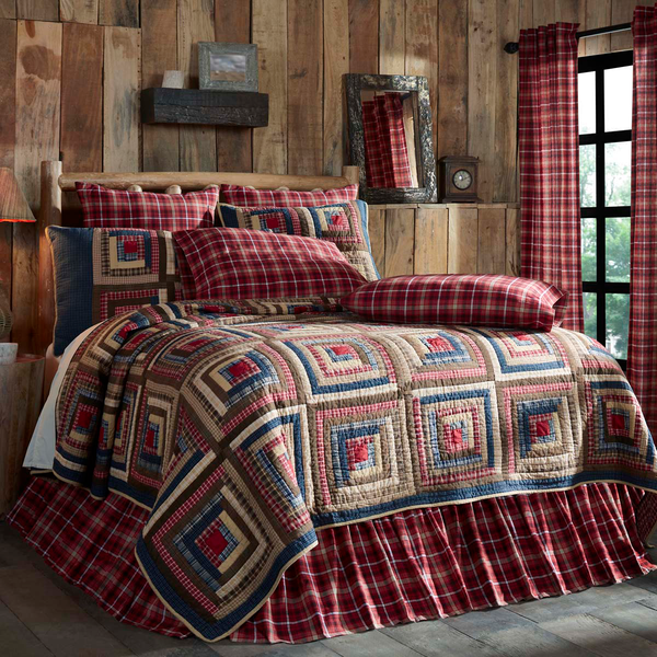 Rustic Country Primitive Braxton Quilt - BJS Country Charm