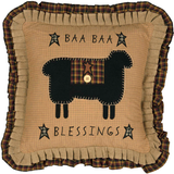 Heritage Farms Baa Baa Blessings Pillow - BJS Country Charm