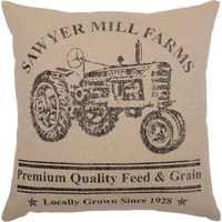 Sawyer Mill Tractor Pillow - BJS Country Charm