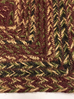 Country Primitive Cider Mill Braided Stair Tread 27" Rectangle - BJS Country Charm