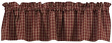 Country Primitive Sturbridge Wine Valance