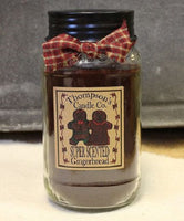 Gingerbread Jar Candle 12 oz - BJS Country Charm