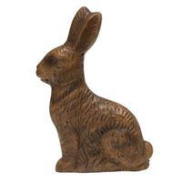 Resin Chocolate Bunny, 8 inch