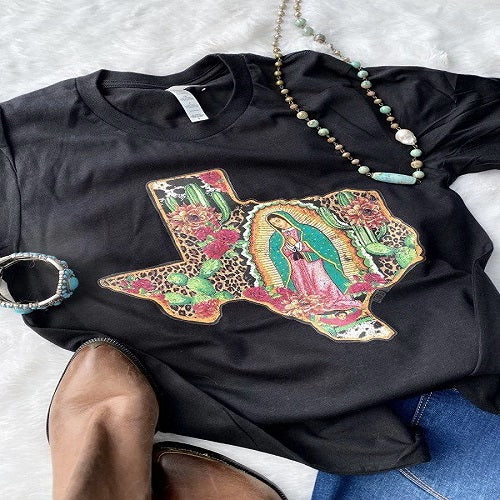 Our Lady of Guadalupe Texas Graphic Tee