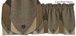 Primitive Star Pointed Valance - BJS Country Charm
