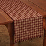 Country Primitive Sturbridge Wine Table Runner - BJ'S Country Charm