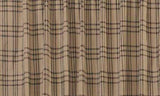 Sawyer Mill Charcoal Plaid Curtain Panels - BJS Country Charm