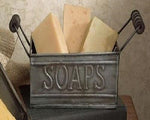 Metal Soap Tin Holder